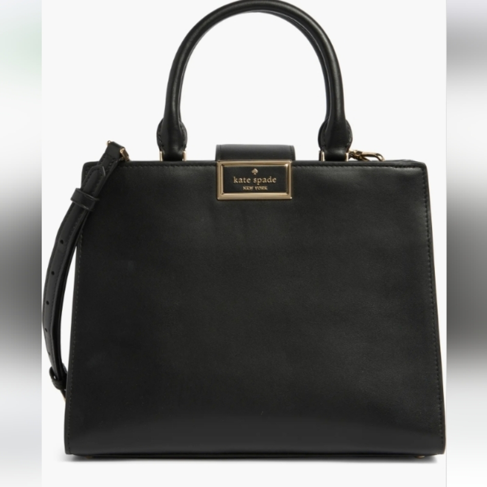 ♠️Kate Spade New York Black Reegan Leather Satchel